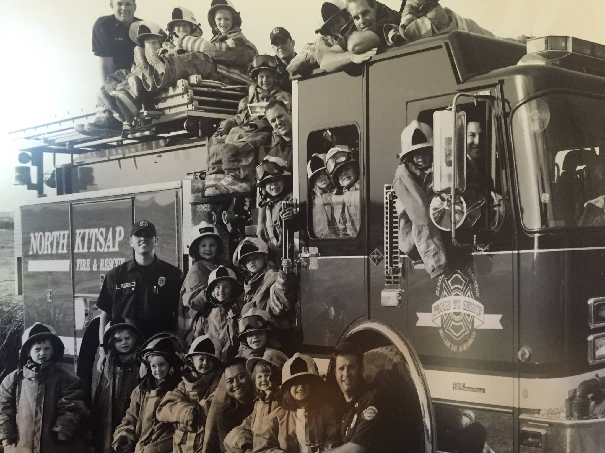 Historic crew photo of Local 2819 members